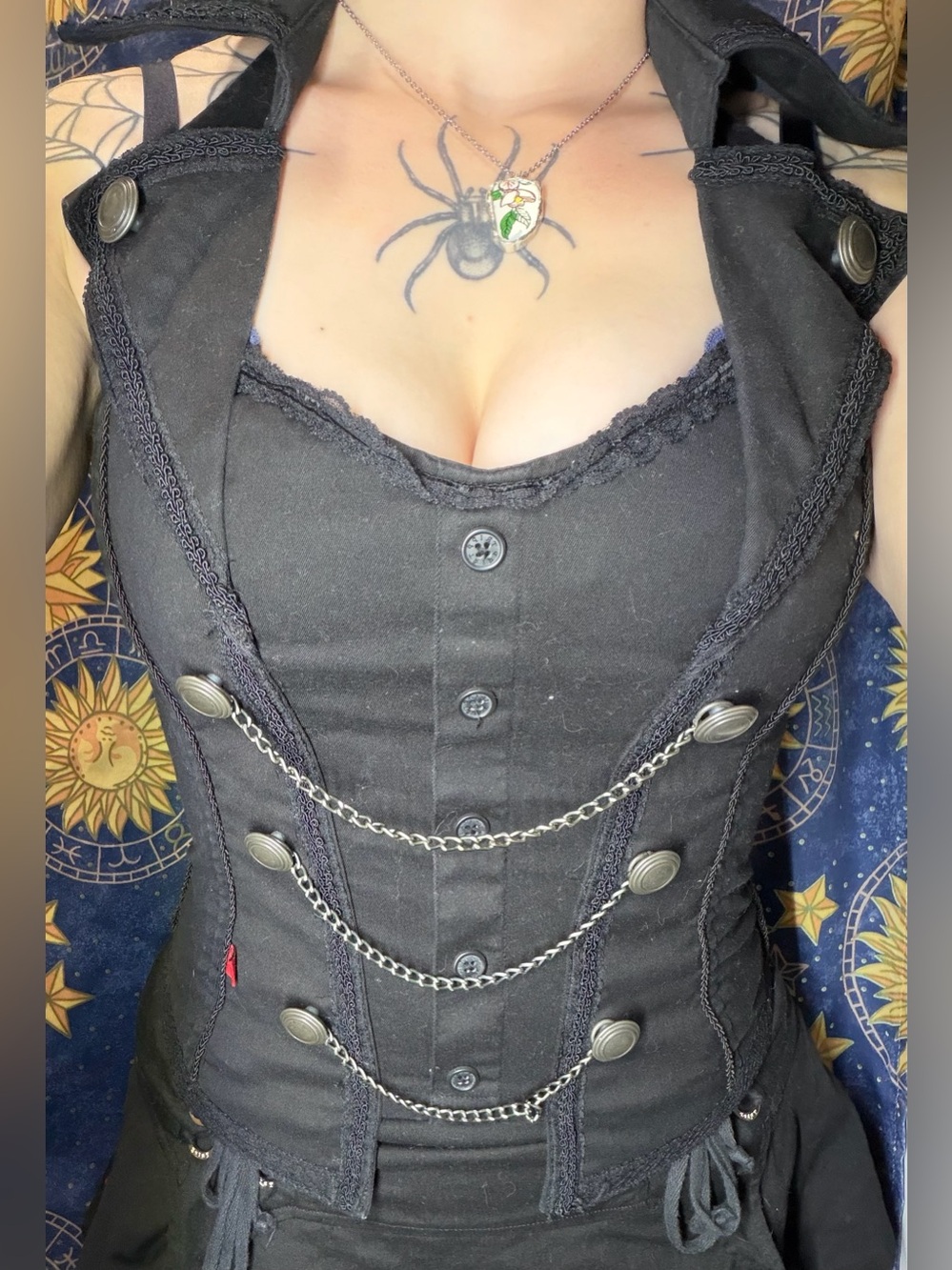 VINTAGE TRIPP NYC ZIP-UP CORSET